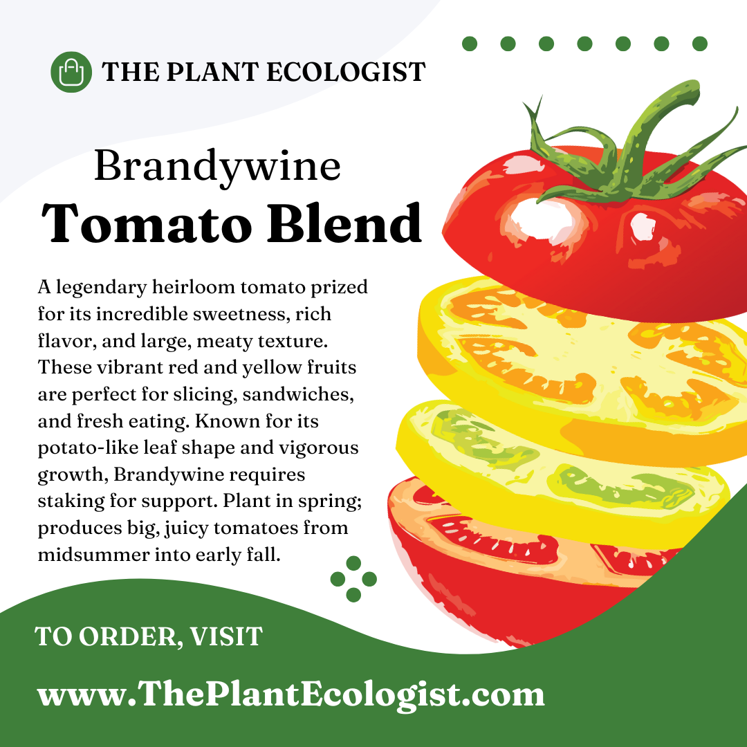 Brandywine Tomato Blend - Starter Plant - Delivered to Your Door!