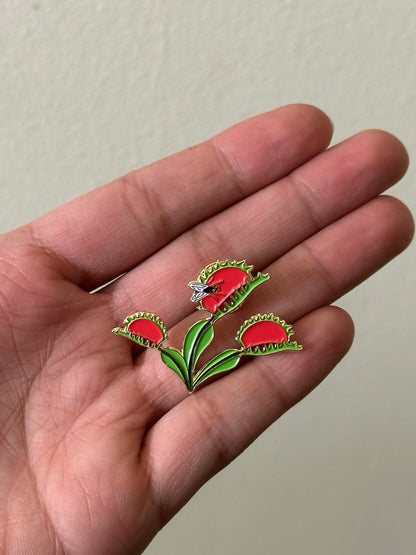 Venus Flytrap Enamel Pin