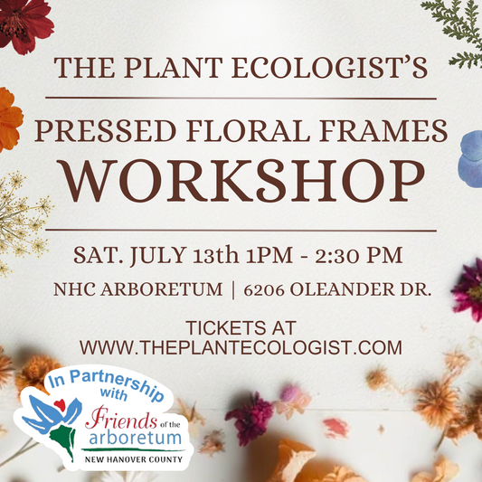 Pressed Floral Frames Workshop Ticket