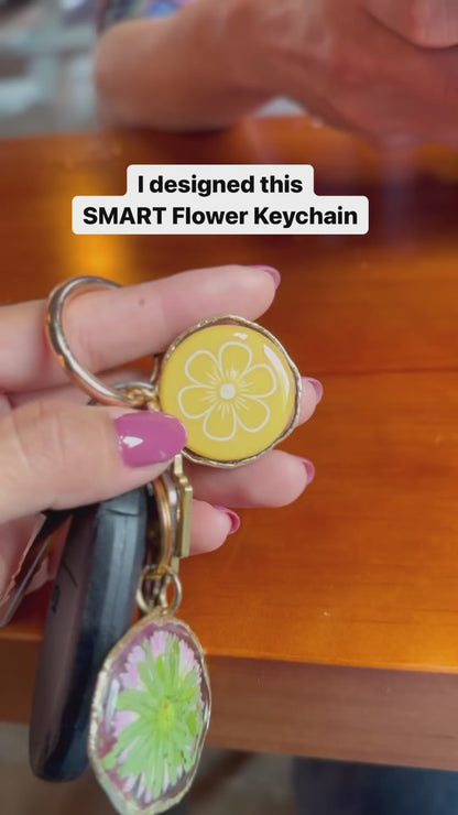 SMART Flower EcoLink Keychain