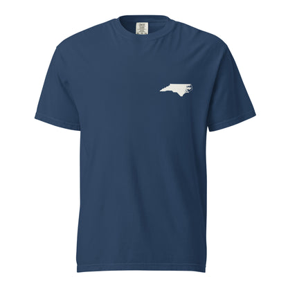 North Carolina Mountains to Coast T-Shirt (no pocket) - Support Hurricane Helene Relief - Scenic NC Tee for Nature Lovers - 100% of Profits Donated