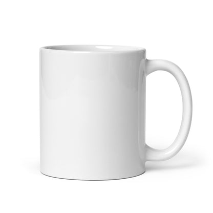 Beelieve in Yourself White glossy mug