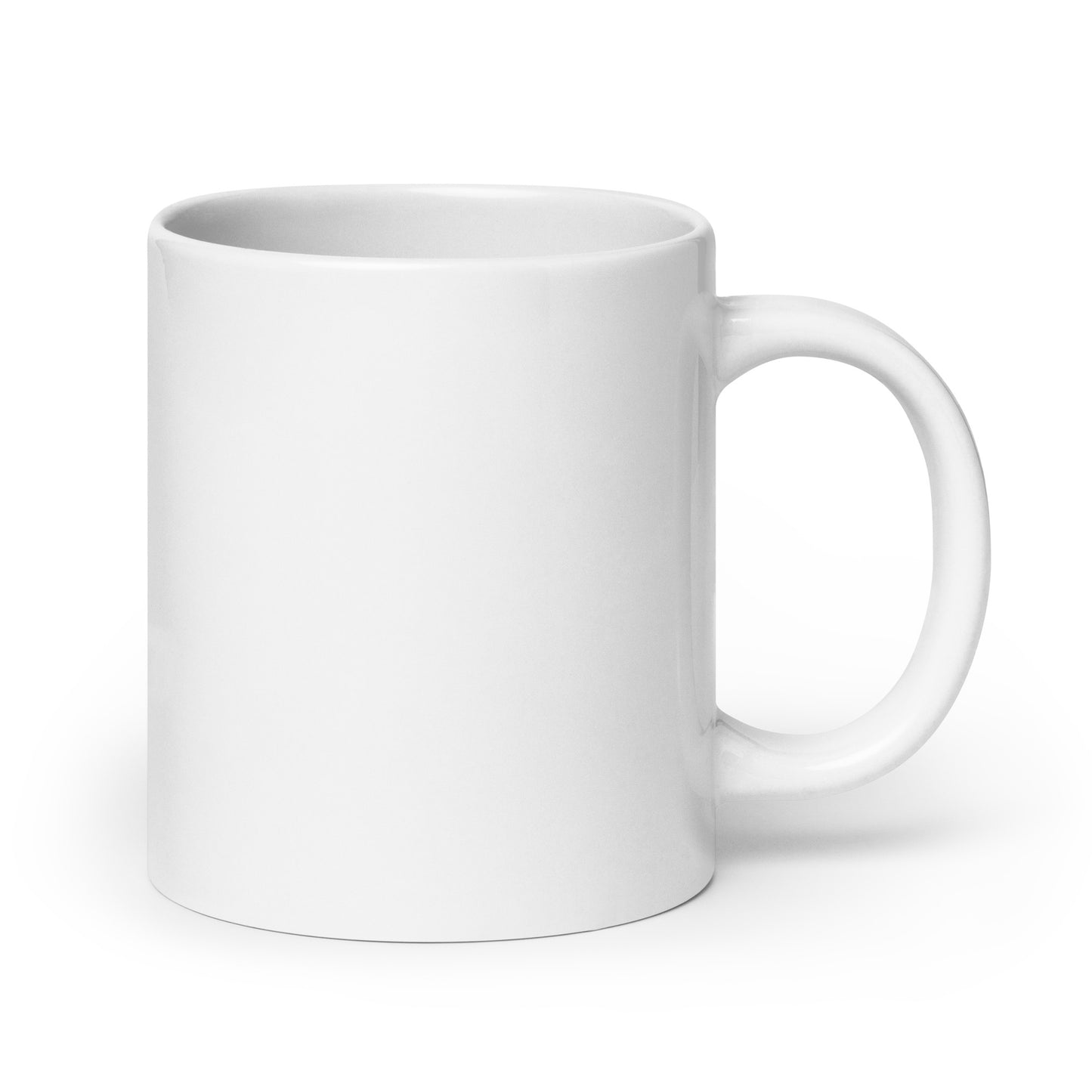 Beelieve in Yourself White glossy mug